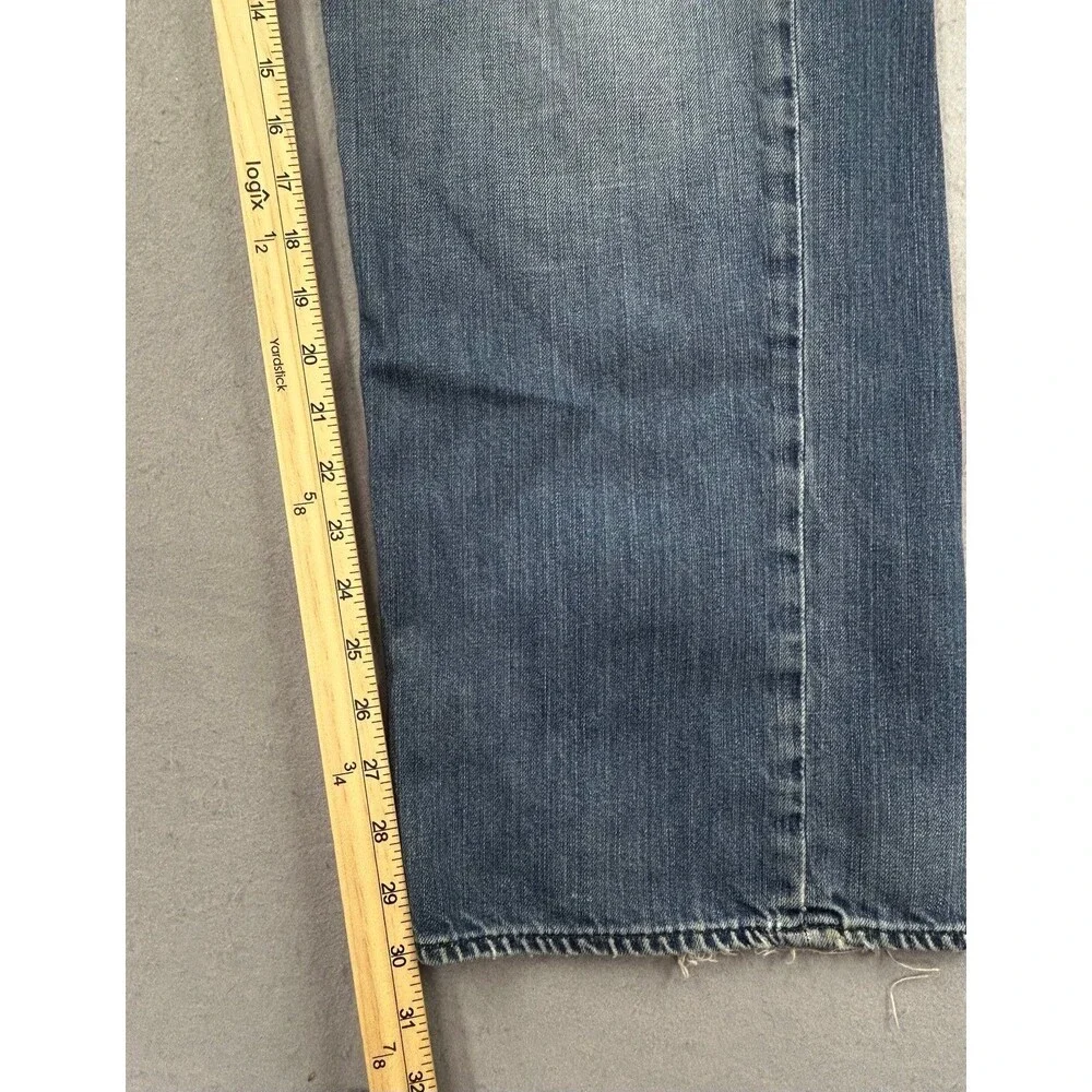 RL Polo Jean Co Ralph Lauren Jeans Mens Brixton Loose Straight Blue Denim